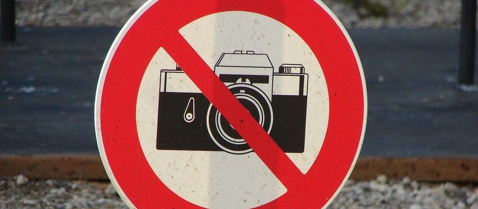 É proibido fotografar o acervo dos museus?