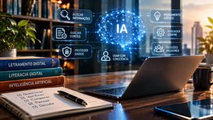 Letramento digital, literacia e IA: usar sem deixar de pensar