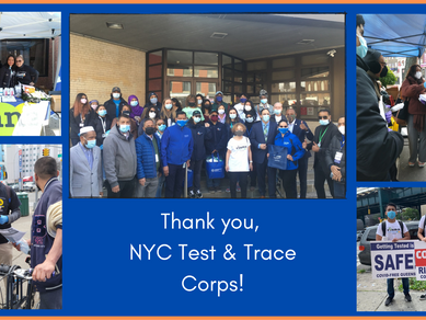 Reflecting on the NYC Test & Trace Corps