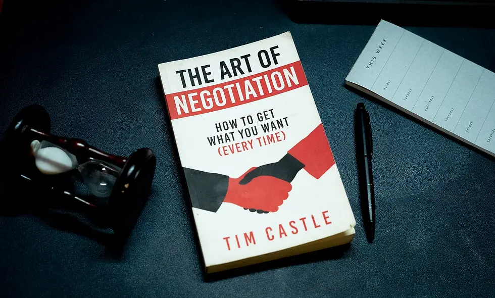 The art of negotiation by tim castle