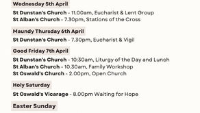 Holy Week And Easter