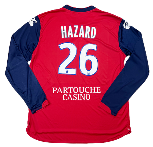 その他 LOSC Lille 2008/09 HAZARD #26 Longsleeve Lille 2008/09 Home Hazard #26 L/S (XL)