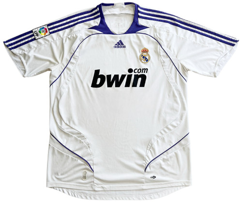 Real Madrid 2007/08 Home Raul #7 (XL)