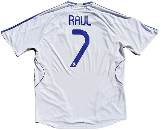 Real Madrid 2007/08 Home Raul #7 (XL)