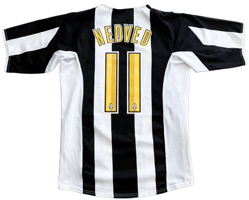 【希少】Juventus Nedved 11番 ユニフォーム XL イタリア製 ユヴェントス NEDVED 11番 シャツ Pavel Nedved Signed Juventus FC