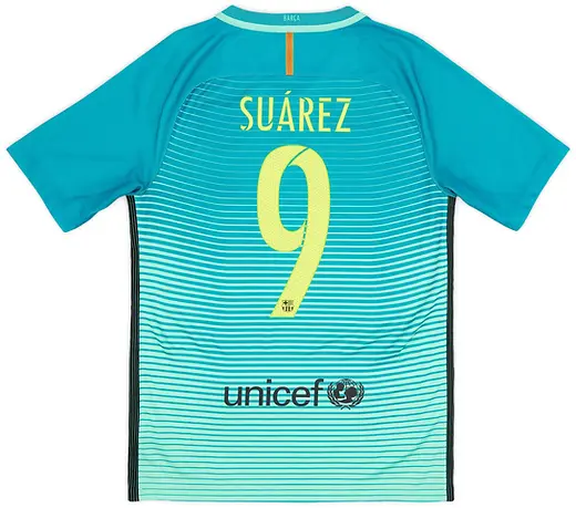 Barcelona 2016/17 Third Suarez #9 (XL)