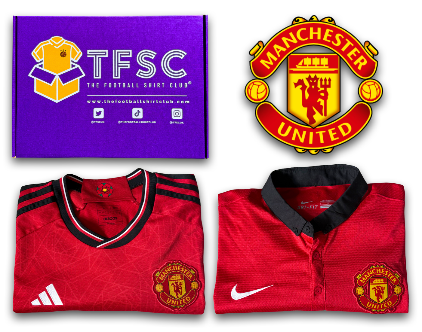 Manchester United Football Shirt Mystery Box (Kids)