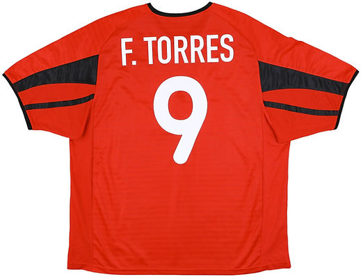 Atletico Madrid 2001/02 Away Fernando Torres #9 (L)