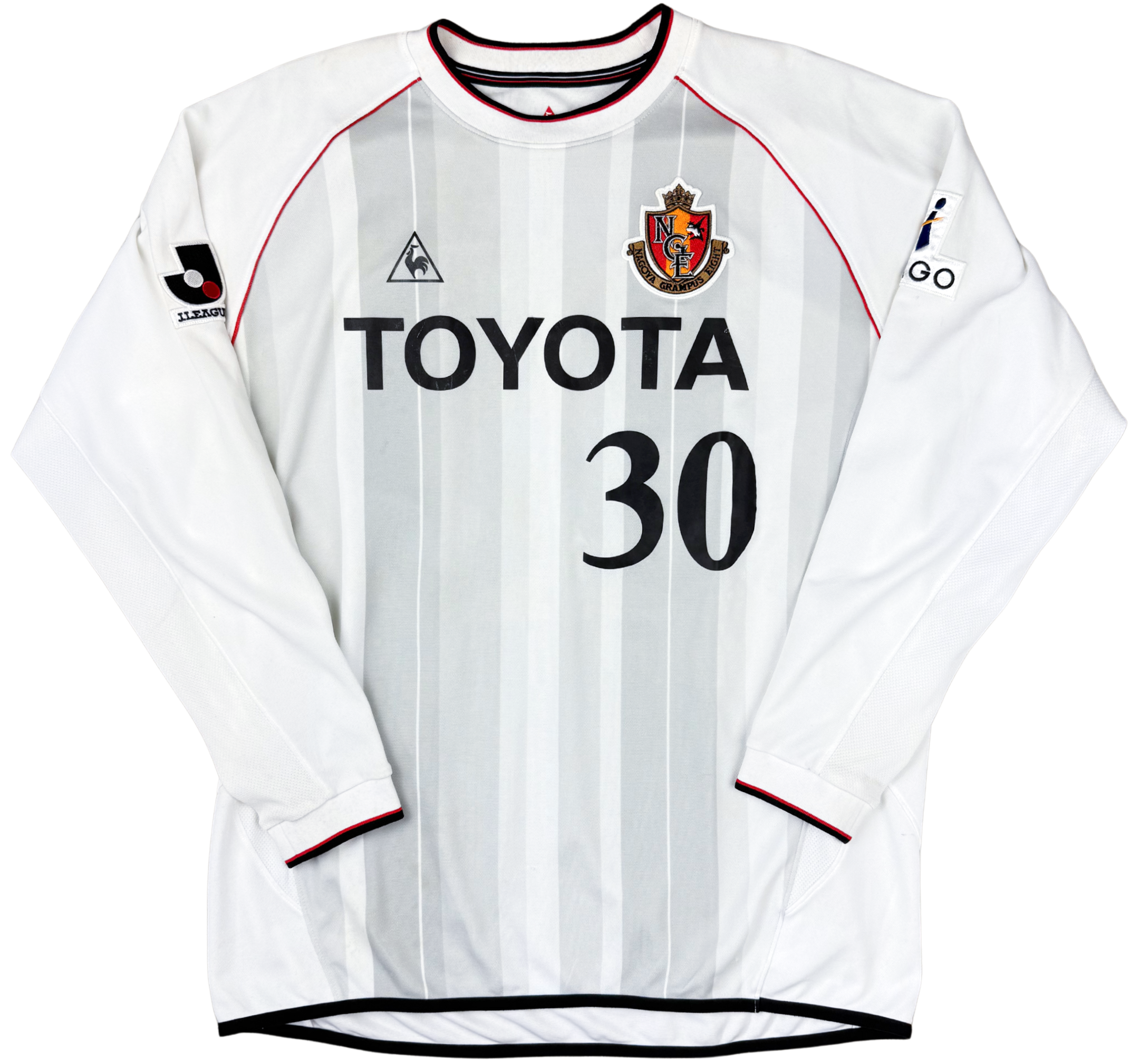 Nagoya Grampus 2003 Away Match Issue Claiton L/S (L)