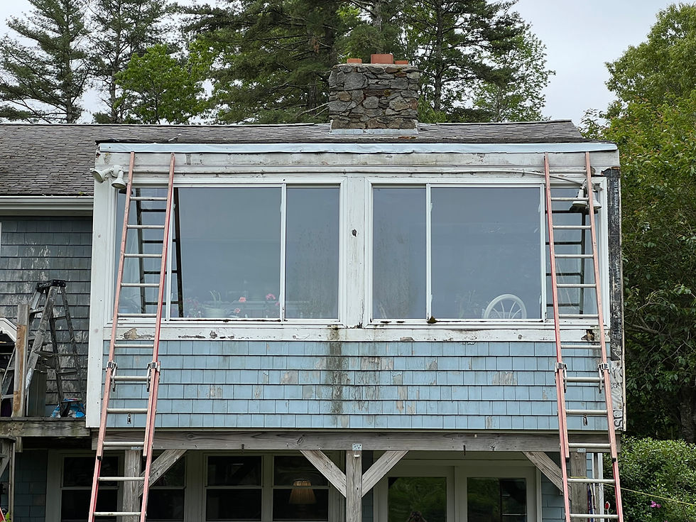 Rotted Sunroom