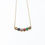 Thumbnail: Personalized Birthstone Neckace - Circle