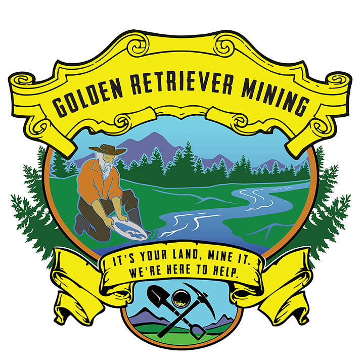 golden retriever mining