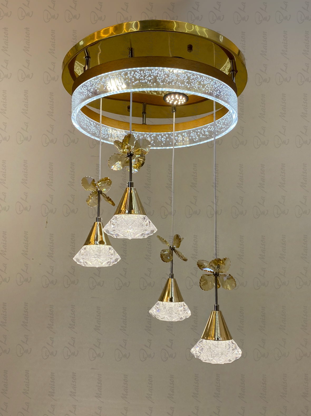 نجفة ليد رباعي - 3 إضاءة