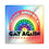 Thumbnail: Make America Gay Again - Vibrant Holographic Die-Cut Pride Sticker