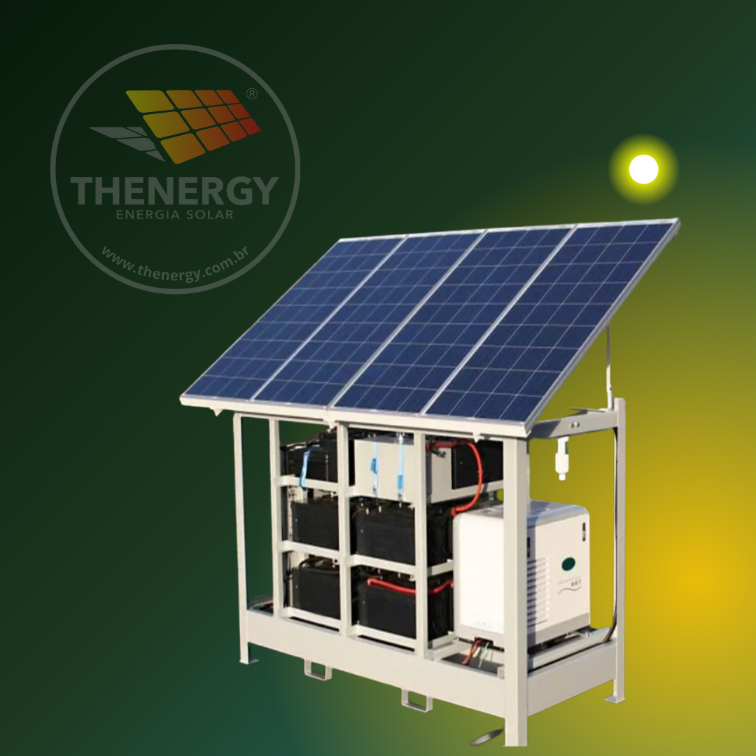 Gerador Solar OFFGRID 6000wh/dia