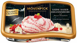 Sahne Baiser Johannisbeere