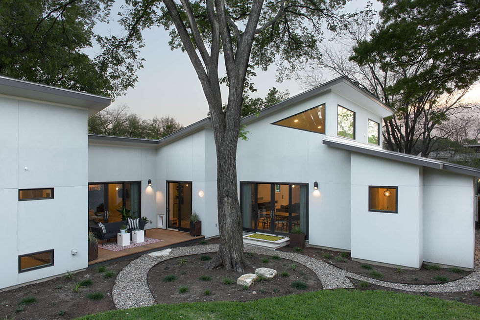 backyard makeover Austin, TX
