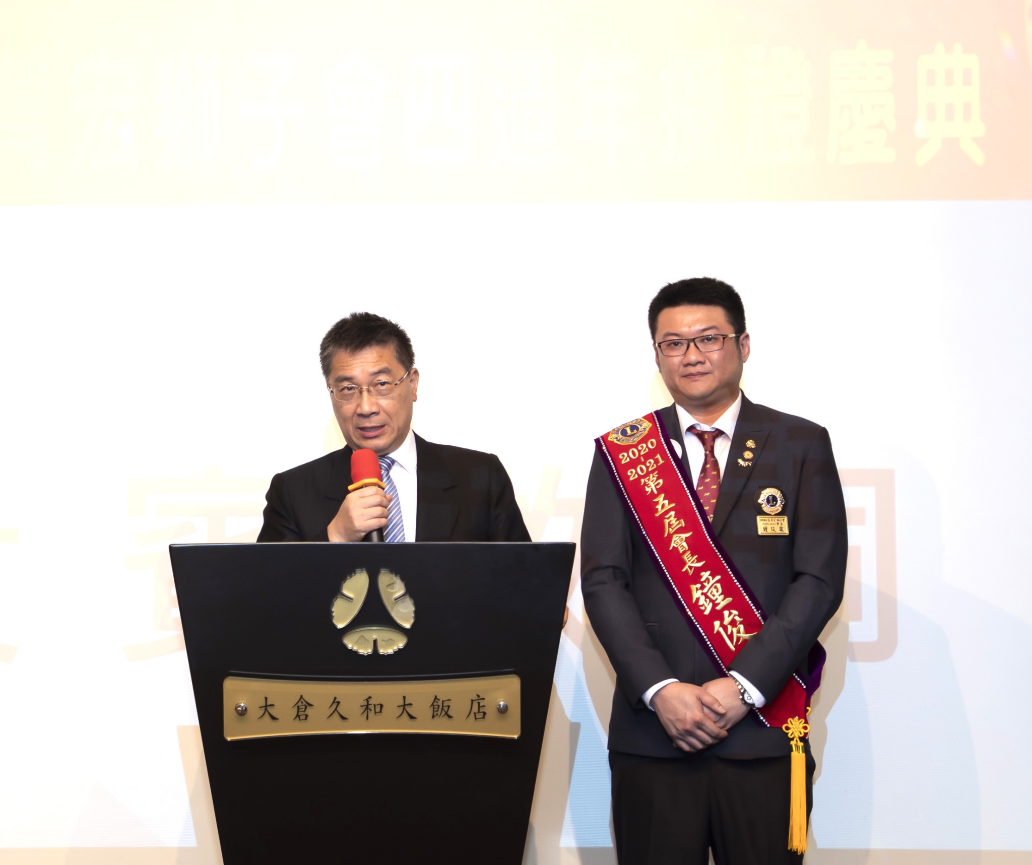 內政部長徐國勇見證