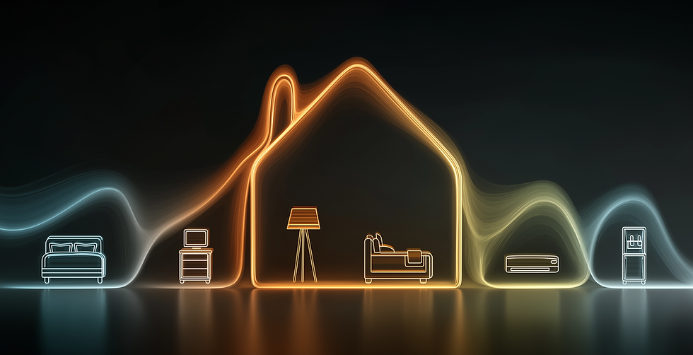 Світло будинки неон