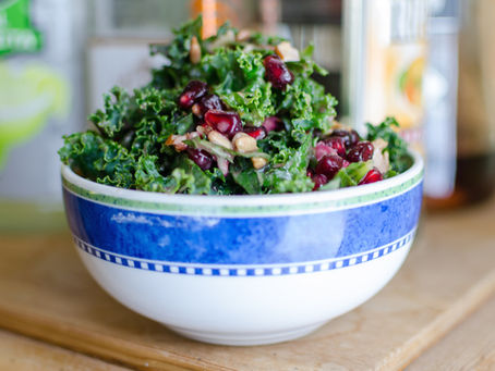 Kale Pomegranate Salad Recipe