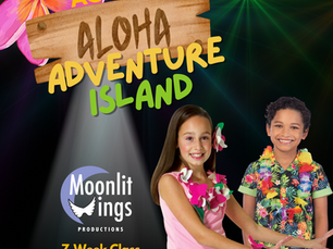 'ACT Up! Aloha Adventure Island' Kids Winter 2025 Class - Register Now in Fairfax County & Herndon
