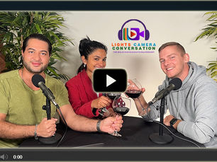 "Brandon Hudson's Journey" Ep. 16 of LIGHTS CAMERA CONVERSATION Podcast Available, Stream Now!