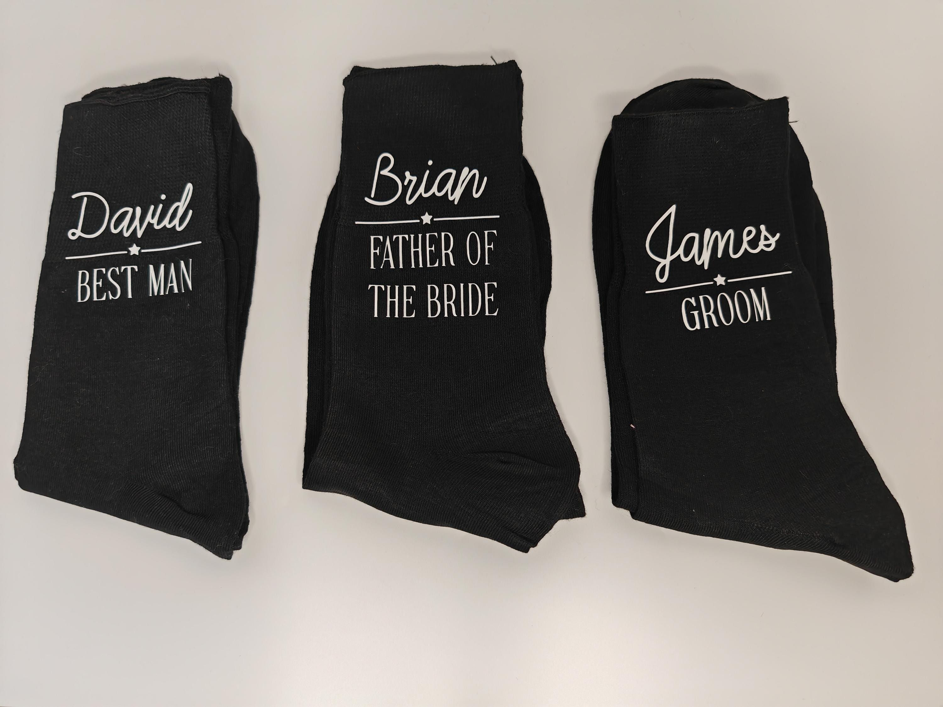Personalized Groomsmen Socks