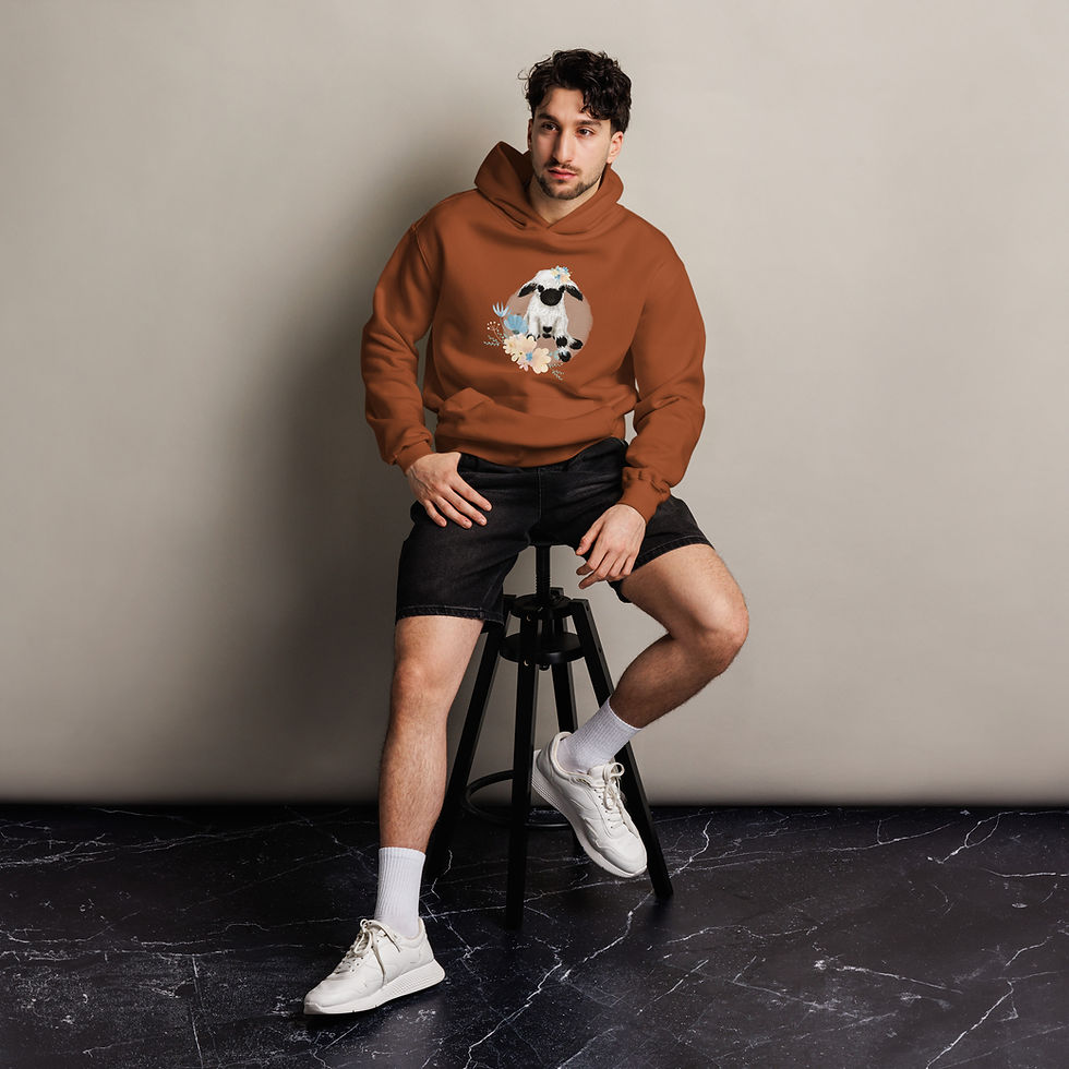 Miniaturbild: Oversized-Unisex-Hoodie