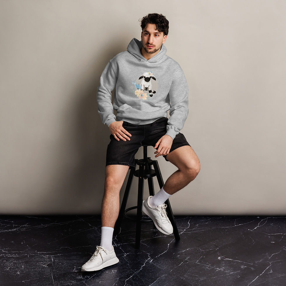 Miniaturbild: Oversized-Unisex-Hoodie