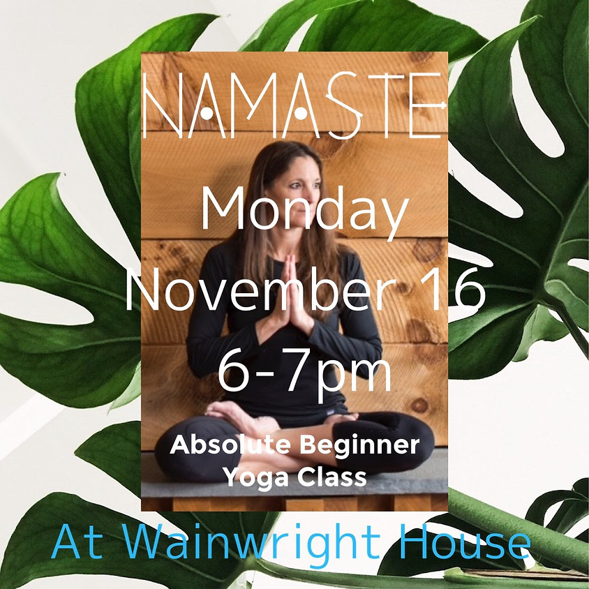 Absolute Beginner's Yoga Class 11/16