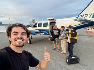 St. Michael Charter Flight From Anchorage. Charter Flight for Electricians and Electrical Contractors