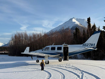 Wintertime Charters to Lake Clark National Park. Port Alsworth Flights