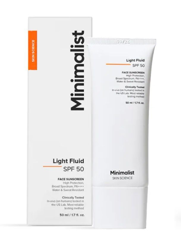 Minimalist SPF 50 Sunscreen