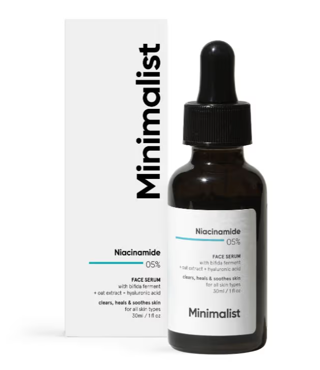 Minimalist 5% niacinamide serum, oil control serum