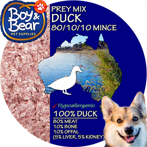 DUCK 801010 Pet Meat RAW Dog Food Perth