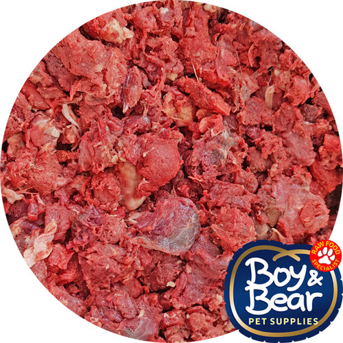 EMU Meat Chunks Dog Food Perth