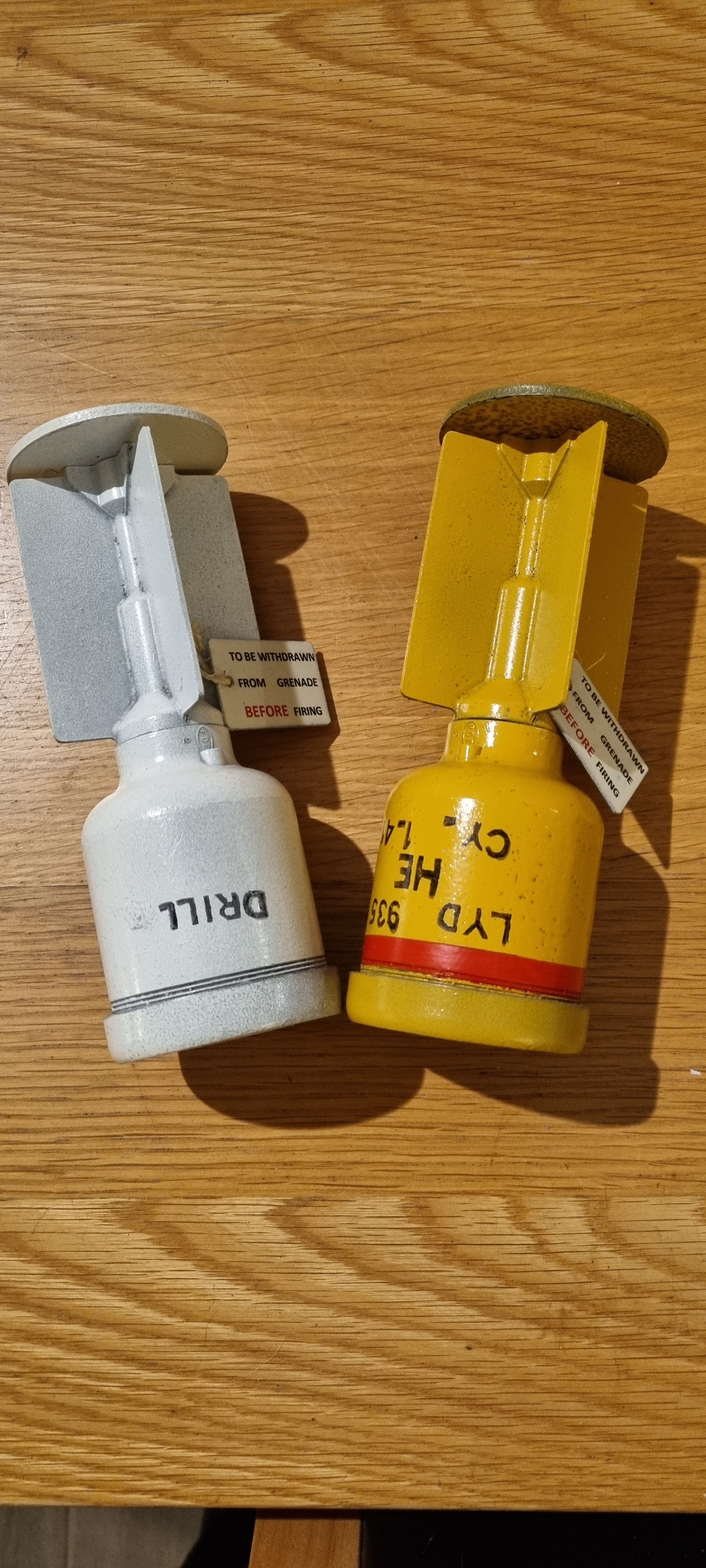 Replica DRILL No68 Anti Tank grenade.