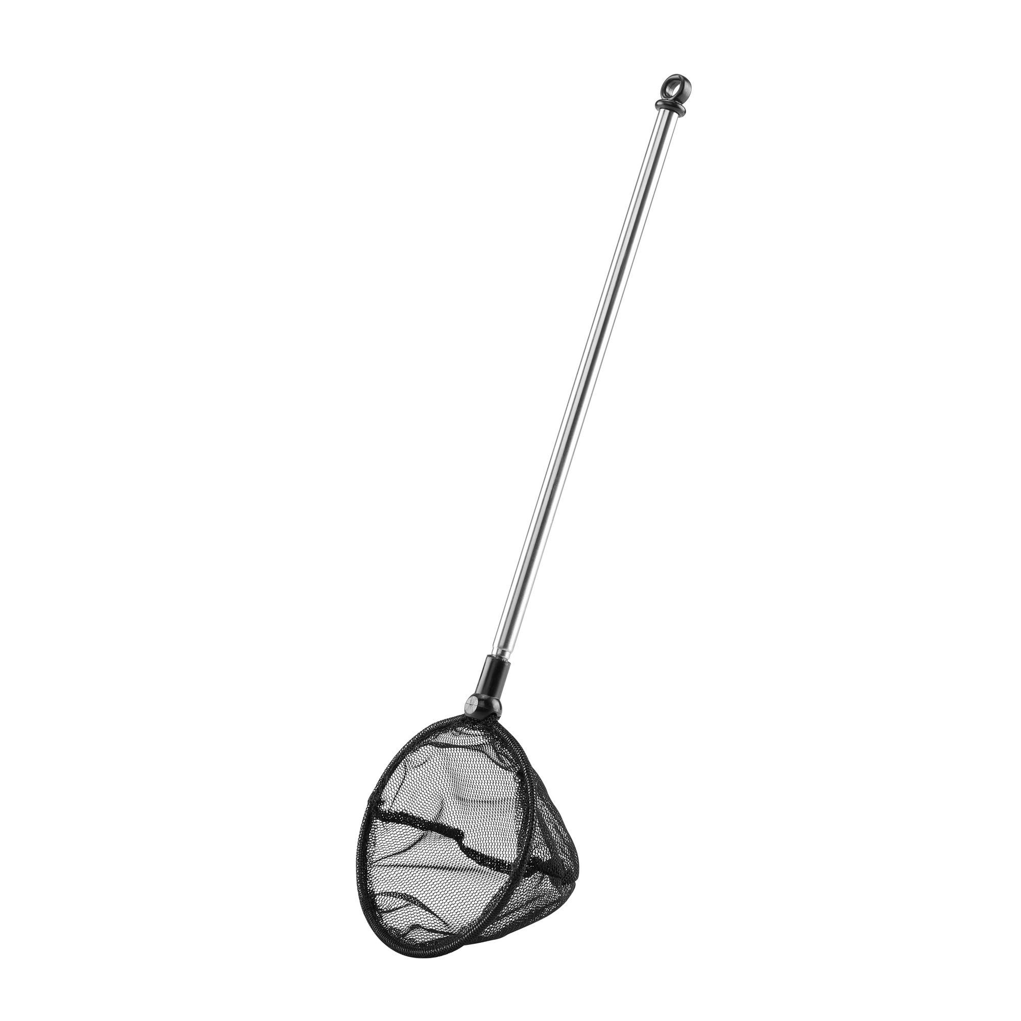 Lpraer Aquarium Fish Net 3.5" Round Fish Net with Extendable 9.8"-24.4" Telescop