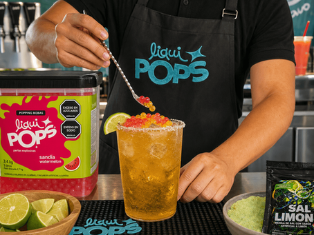Michelada con perlas explosivas al por mayor: guía para bares y distribuidores