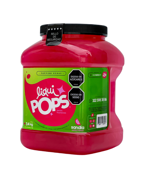 Miniatura: Perlas explosivas liquipops sabor a sandia x 3400 gramos