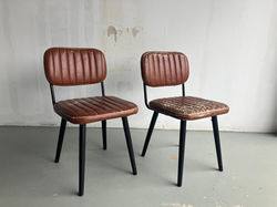 Set (2x) skai stoeltjes