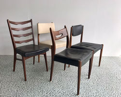 Vier verschillende Deens design