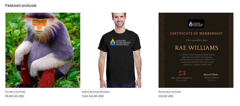 Buy a T-Shirt to Support the Ministry