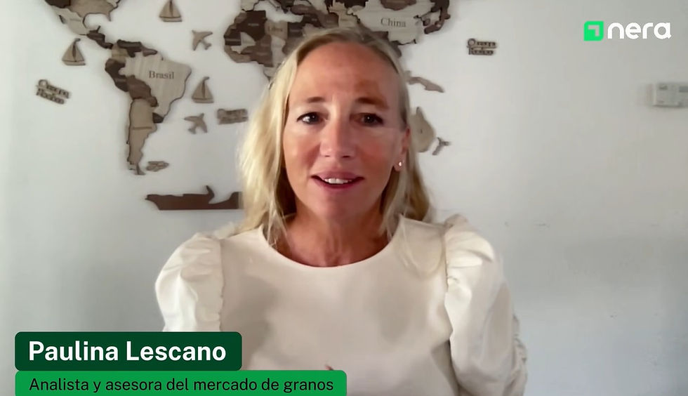 La recomendación de Paulina Lescano para comercializar: “no hay que buscar techo, hoy estás en buenos precios de los commodities, no pierdas la oportunidad”