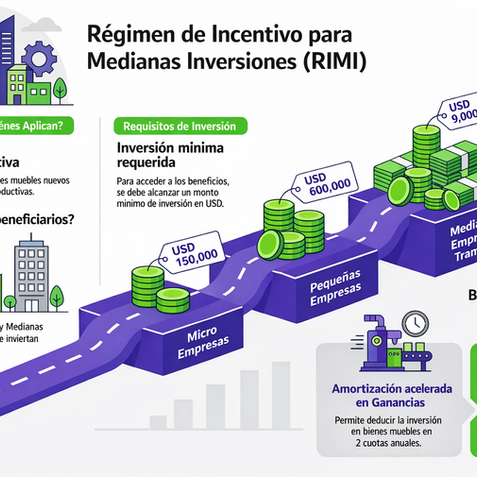 Menos impuestos, más inversión: Todo sobre el nuevo RIMI 📈