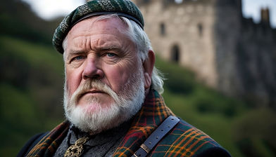 Scowling Scotsman