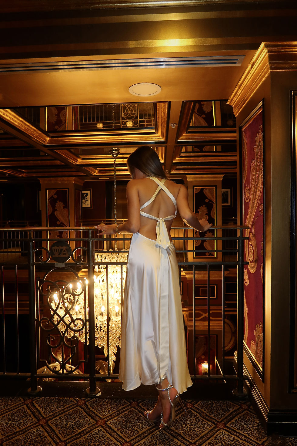 Thumbnail: The Emmy Dress in Pearl & Ivory