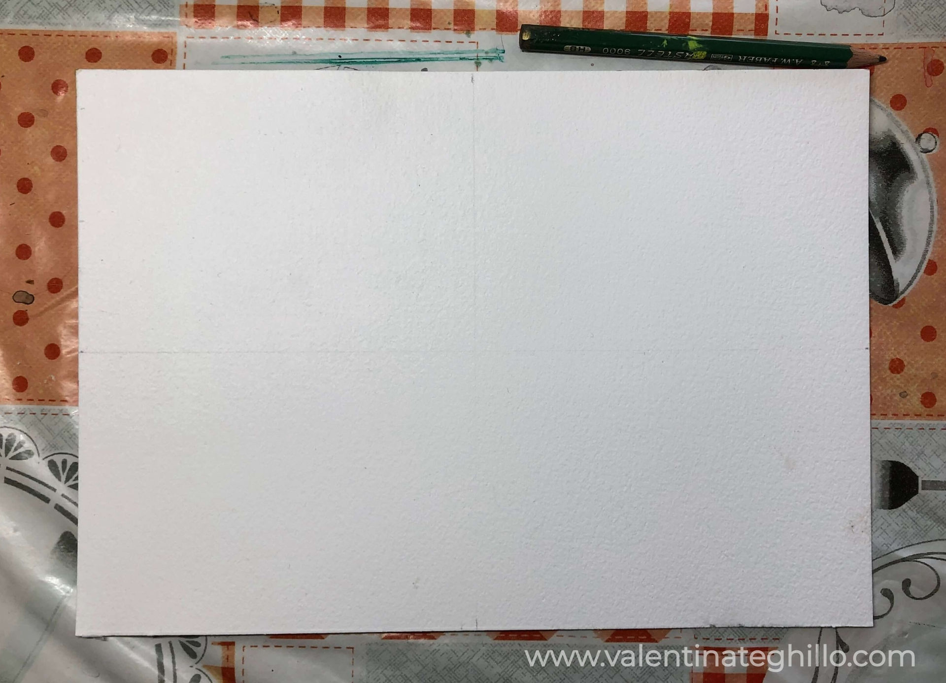 Starting drawing in proportion