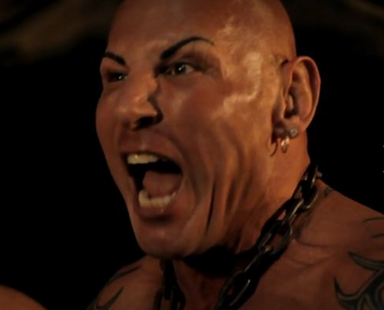 Big Vito on film set