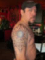 Maori tamoko tattoo kirituhi aotearoa new zealand haka polynesian tattoo by King 'Afa in Los Angeles